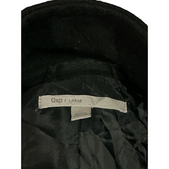 Gap Womans Wool Toggle Coat Duffle Jacket Size L Collared‎ Vintage - Picture 3 of 5